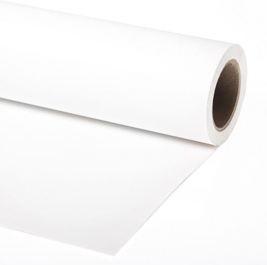 Manfrotto Paper Фотографски фон Хартия 135x1100см. Superwhite LL LP9101