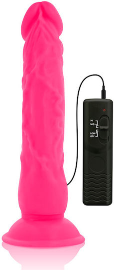 Diversia Flexible Vibrating Dildo Realistic Vibrator 21cm Pink