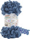 Alize Fir De Tricotat Puffy Micro-poliester Albastru Închis 9.2m 100gr