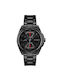 Hugo Boss Expose Uhr Chronograph Batterie mit Schwarz Metallarmband