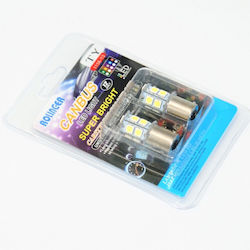 Lamps P21W-BA15S-1156 LED 2pcs