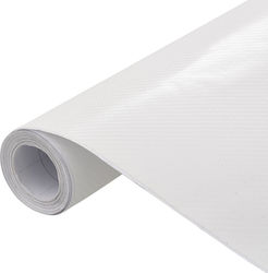 vidaXL Αυτοκόλλητες Μεμβράνες Αυτοκινήτου 50 x 150cm σε Λευκό Χρώμα 2τμχ