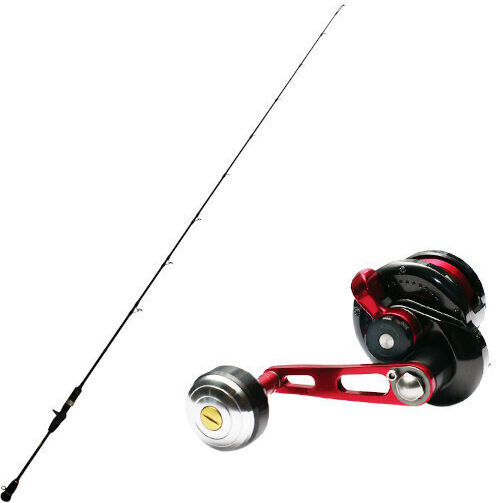 Ryobi Varius P1 C180H Καλάμι Ψαρέματος για Jigging 1.80m με Μηχανισμό 400-600gr