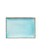 Lukanda 360 Serving Platter Rectangular made of Porcelain Blue 36x24cm