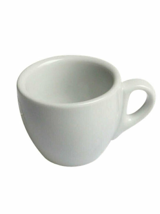 Tognana Laura Set of Cups Coffee Porcelain White 65ml 12pcs