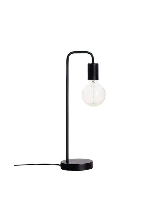 Atmosphera Tisch Dekorative Lampe mit Fassung für Lampe E27 Schwarz