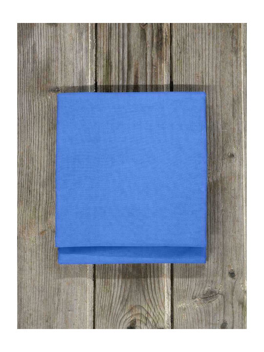 Nima Sheet for Single Bed with Elastic 100x200+32cm. Primal 29279 Blue