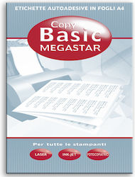 Megastar 6000 Selbstklebende A4-Etiketten 37.5x23.5mm Megastar 6000 Selbstklebende A4-Etiketten 37.5x23.5mm