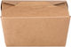 Intertan Σετ 50 Χάρτινα Κουτιά Τροφίμων Kraft 19.5x14x9εκ.