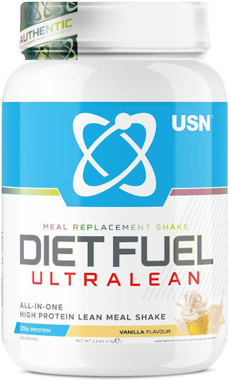 USN Meal Replacement Shake DietFuel UltraLean Supplement for Weight Loss 1000gr Vanilla