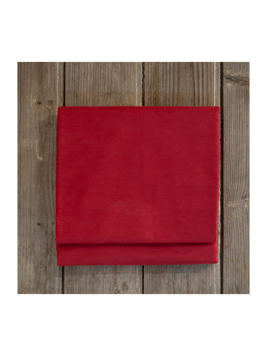 Nima Sheet King Size 270x280cm. Superior Red
