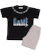 Kids' Set with Shorts Summer 2pcs Blue