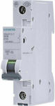 Siemens 1-Pole Automatic Circuit Breaker 10A 5SL6110-7