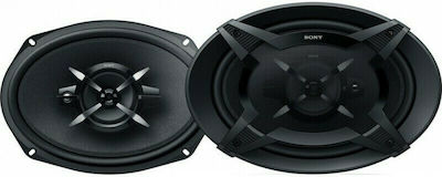 Rolinger Set Auto-Lautsprecher 6x9" mit 80W RMS (4 Weg)