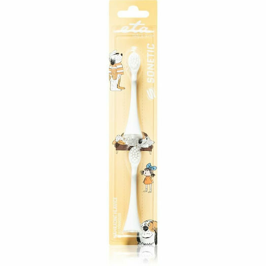 ETA ETA Replacement Heads for Electric Toothbrush Sonetic 2 Pieces for 3+ Years