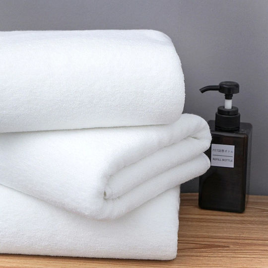 Beauty Home Delicate Hotel Bathroom Towel 150x80 cm 650gsm White