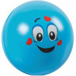 Ball fun antistress face blue 1027357