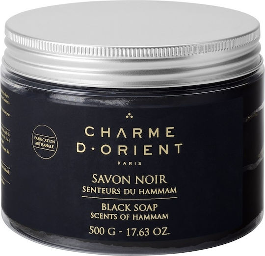 Charme D' Orient Dufte des Hammam Seifenriegel mit Aktivkohle 500gr