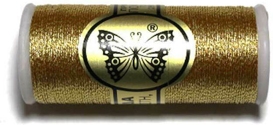 Petalouda Faden Stickerei Art 910 Gold Medium 35m