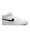 Nike Court Vision Ανδρικά Μποτάκια White / Black