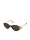 Ysl Women's Sunglasses with Brown Tartaruga Frame and Brown Lens 6547 7595