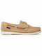 Sebago Portland Flesh Out Δερμάτινα Γυναικεία Boat Shoes σε Μπεζ Χρώμα