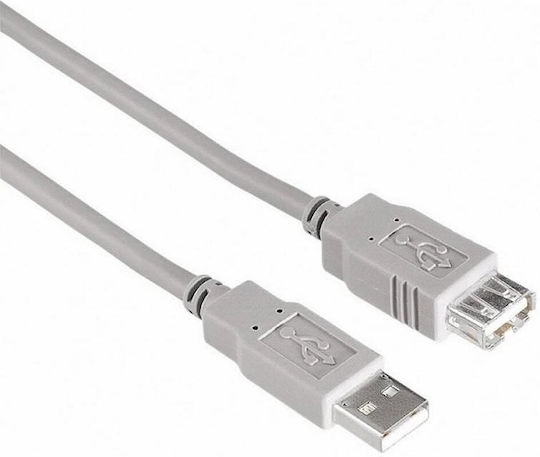HAMA USB 2.0 Cablu USB-A - USB-B Alb 1.5m 00200905