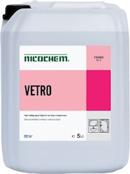 Nicochem Vetro Επαγγελματικό Καθαριστικό Υγρό Τζαμιών 5lt