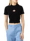 Dickies Maple Valley Summer Women's Cotton Blouse Short Sleeve Black