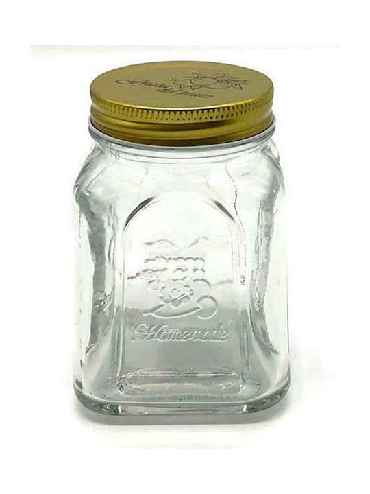 Homestyle Glass Tabletop Spice Jar 7359930-72 Transparent