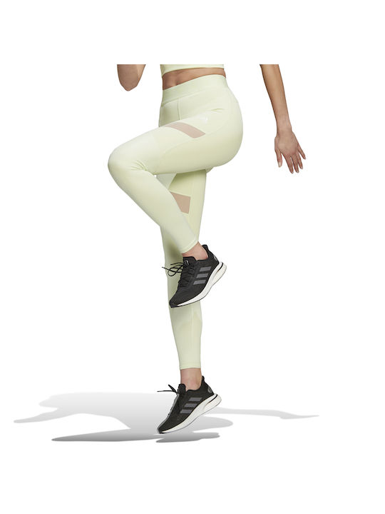 Perfomance Hyperglam Women's Long Legging High Waisted Yellow
