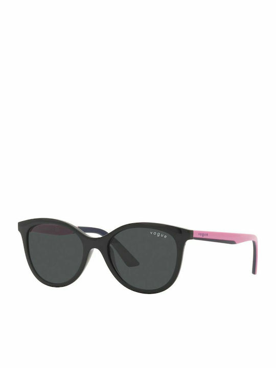 Vogue Schmetterling Kinder-Sonnenbrillen Schwarz
