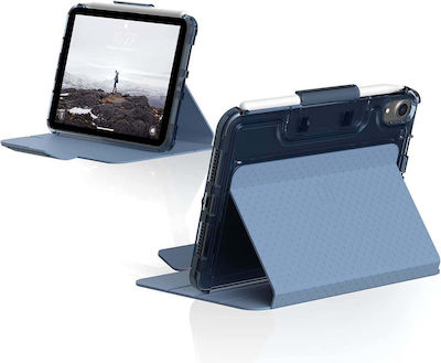 UAG U Lucent Flip Cover Piele artificială Rezistentă Cerulean Blue (iPad mini 2021) 12328N315858