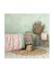 Nima Set de cearșafuri pentru bebeluși Pentru Cradle Bumbac Little Paradise Roz 2buc 70x110buc