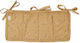 Konges Slojd Baby Crib Bumper Flower Bouquet Brown