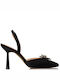 Envie Shoes Leather Stiletto Black High Heels