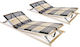 Ergonomic Frame for Single Matress 90x200cm wit...