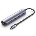 Ugreen USB-C Stație de andocare cu HDMI 4K Gri (20197)