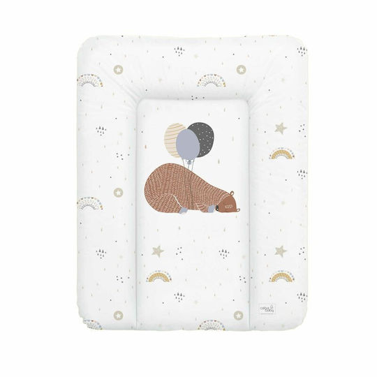 Ceba Baby Μαλακή Αλλαξιέρα Big Bear από Πλαστικό Λευκό 50x70cm