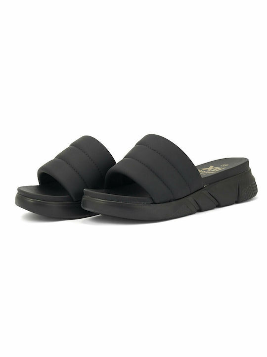 Xti Women's Platform Wedge Sandals Black