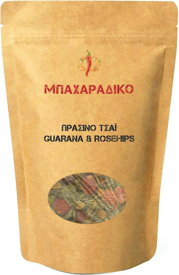 MPACHARADIKO Verde Ceai 50gr 1buc cu Aromă Guarana & Rosehips 107511-50gr