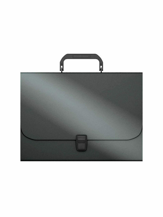 Data King Plastic Drafting Bag with Buckle and Handle Gray