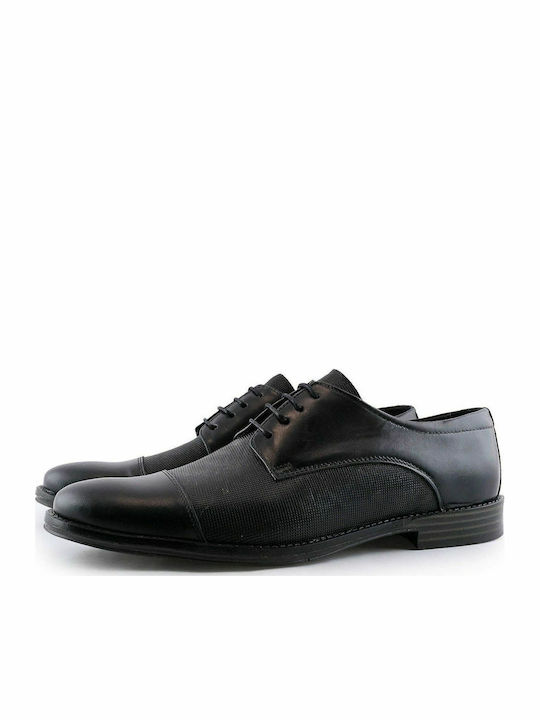 Men's Leather Casual Shoes Black 2288-0593-000001