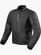 Rev'IT Torque 2 H2O Summer Men's Motorcycle Jacket Waterproof Black
