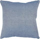 Das Home Sofa Cushion 0224 from 100% Cotton Blue 40x40cm.