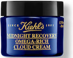 Kiehl's Midnight Recovery Omega-Rich Cloud Cream Αnti-aging Night Cream Suitable for All Skin Types 50ml