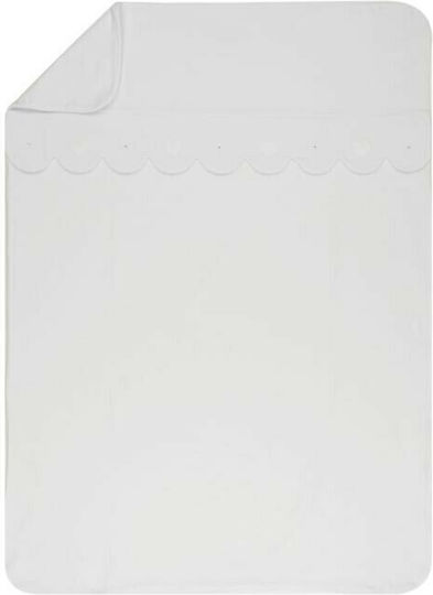 Ellepi Blanket Nursery Swaddling Blankets Cotton White 55x80cm
