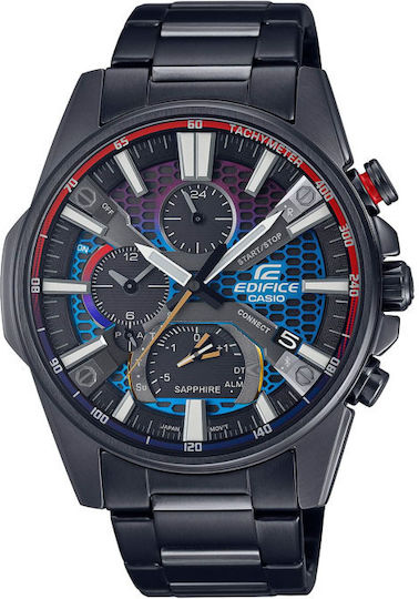Casio EQB-1200HG-1AER Oțel inoxidabil 50mm Rezistent la apă Smartwatch (Negru)