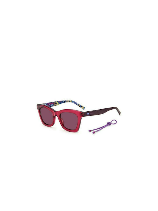 Missoni Women's Sunglasses with Red Plastic Frame and Fuchsia Lens MMI 0089/S 8CQ/U1