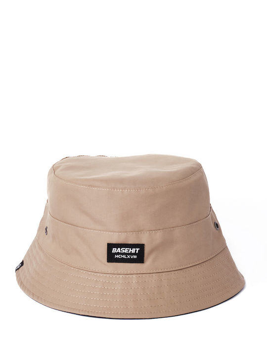 Basehit Textil Pălărie pentru Bărbați Stil Bucket Bej